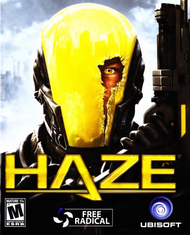 Manual for Haze (PlayStation 3): Front (US)