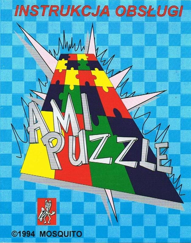 Manual for Ami Puzzle (Amiga): Front