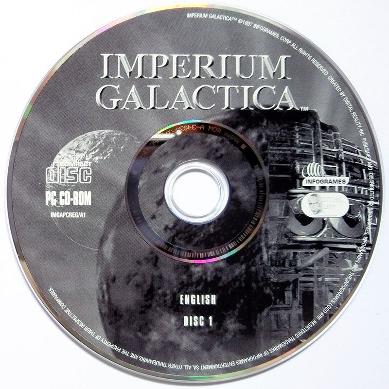 Media for Imperium Galactica (DOS) (Replay release): Disc 1
