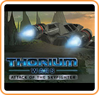 Front Cover for Thorium Wars: Attack of the Skyfighter (Nintendo 3DS) (download release)