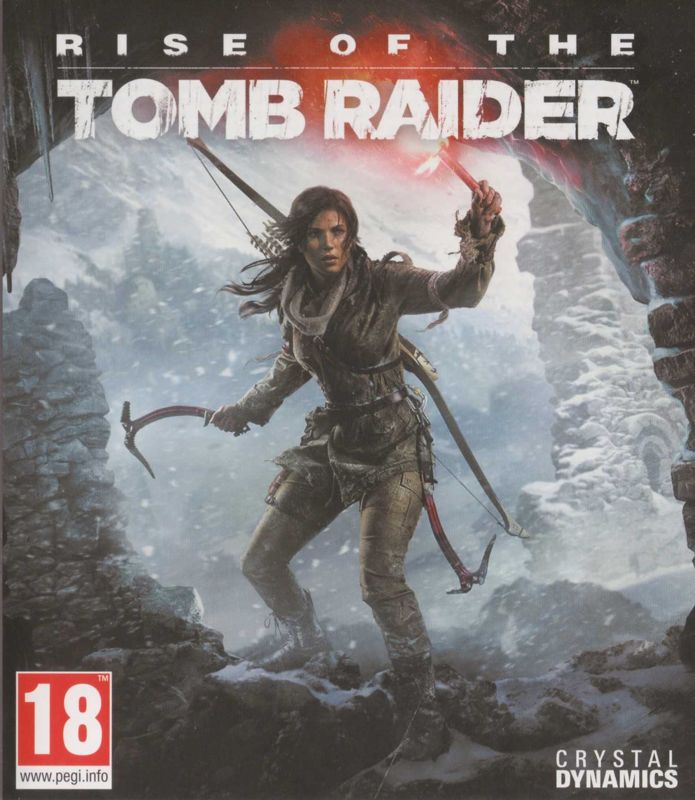 Front Cover for Rise of the Tomb Raider (Xbox One)