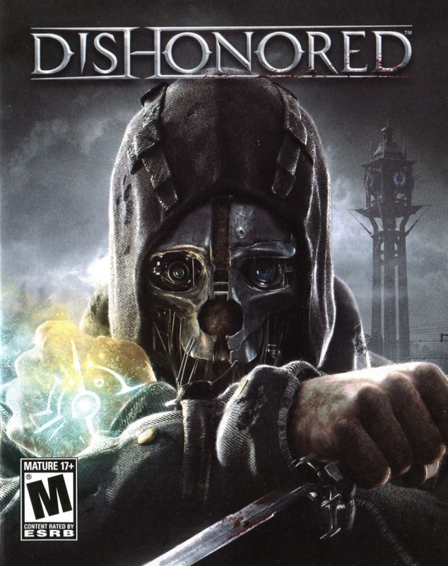 Manual for Dishonored (PlayStation 3): Front