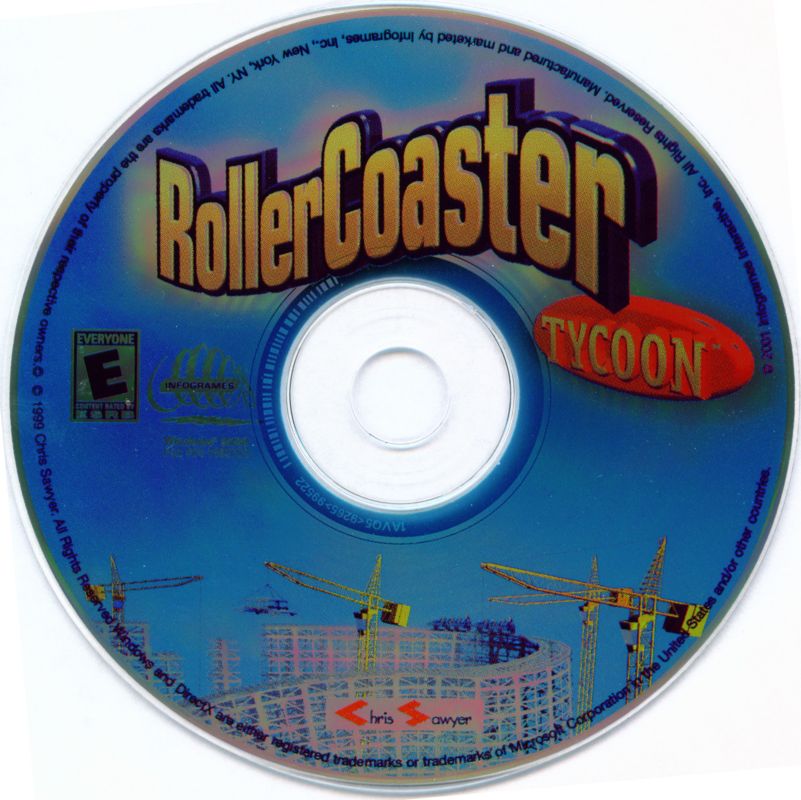 RollerCoaster Tycoon Gold Edition cover or packaging material MobyGames