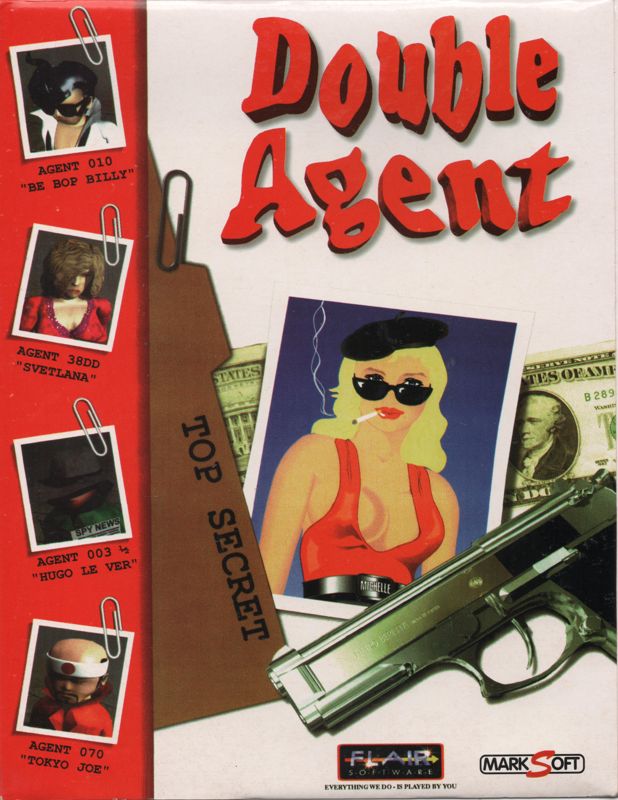 Front Cover for Double Agent (DOS and Windows)