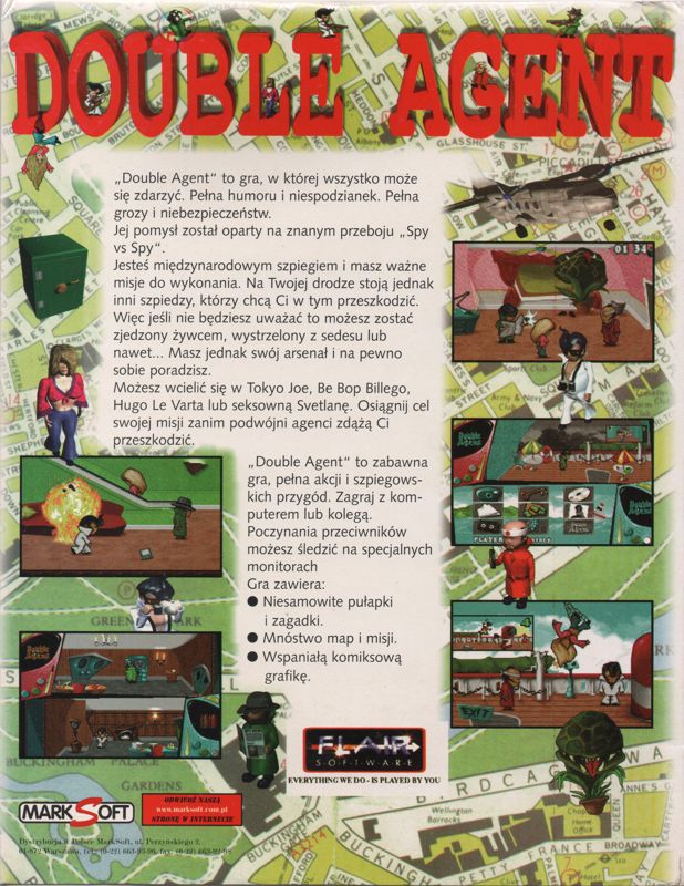 Double Agent cover or packaging material - MobyGames