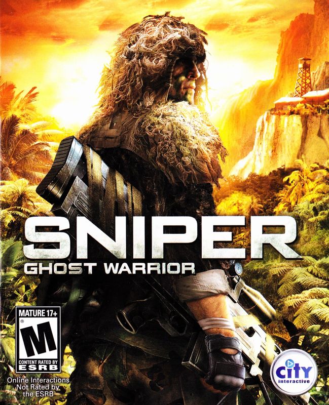 Manual for Sniper: Ghost Warrior (PlayStation 3): Front
