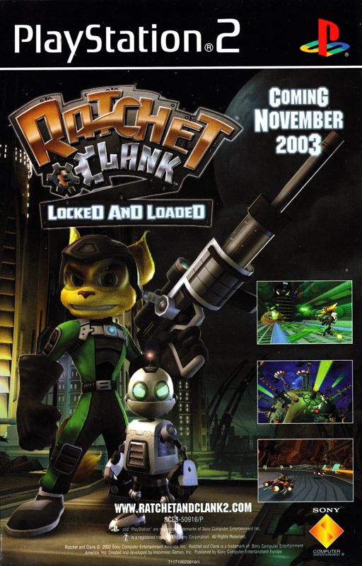 Buy Ratchet & Clank 2: Locked and Loaded Playstation 2 Australia
