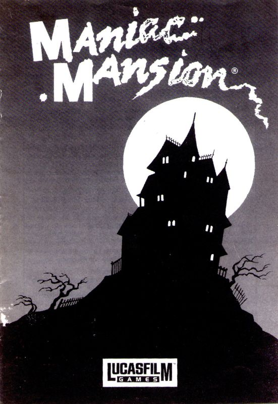 Manual for Maniac Mansion (DOS)