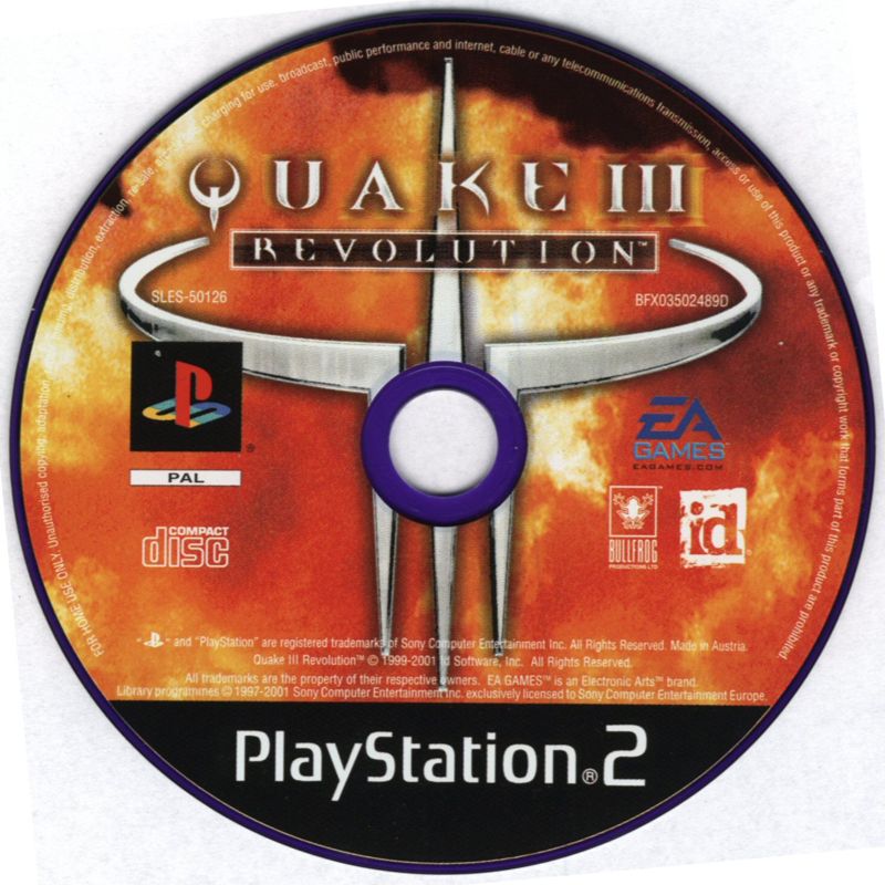 Media for Quake III: Revolution (PlayStation 2)