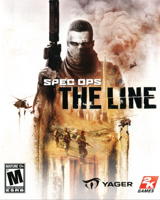 Manual for Spec Ops: The Line (PlayStation 3): Front