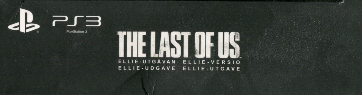 Spine/Sides for The Last of Us (Ellie Edition) (PlayStation 3): Top