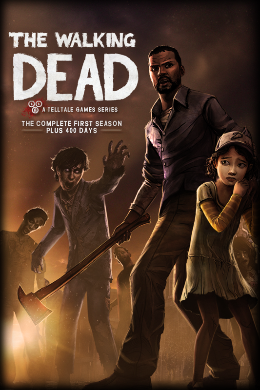 Front Cover for The Walking Dead: The Complete First Season Plus 400 Days (Xbox One) (Download release): 2nd version