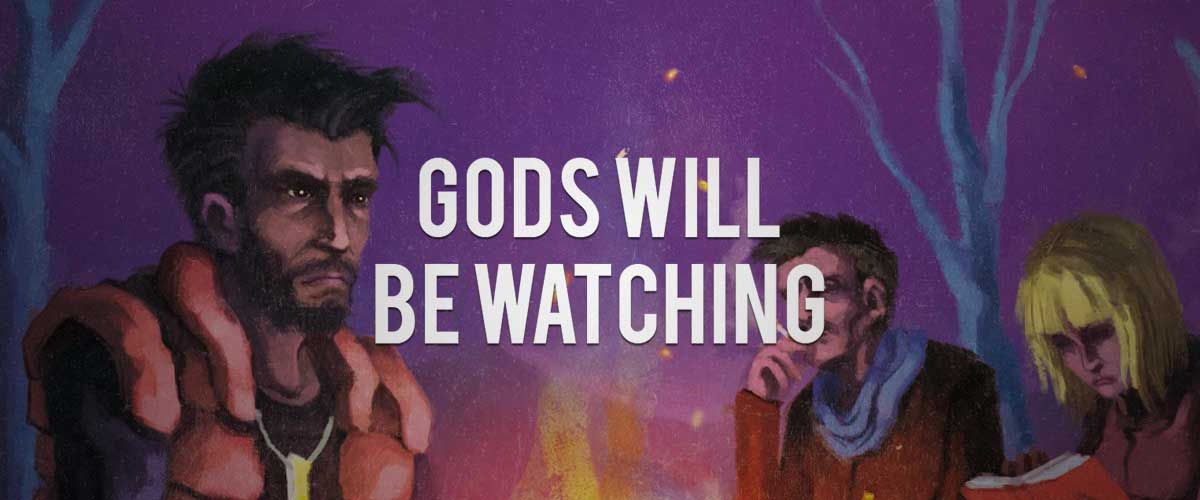 Front Cover for Gods Will Be Watching (Linux and Macintosh and Windows) (Devolver Digital release)