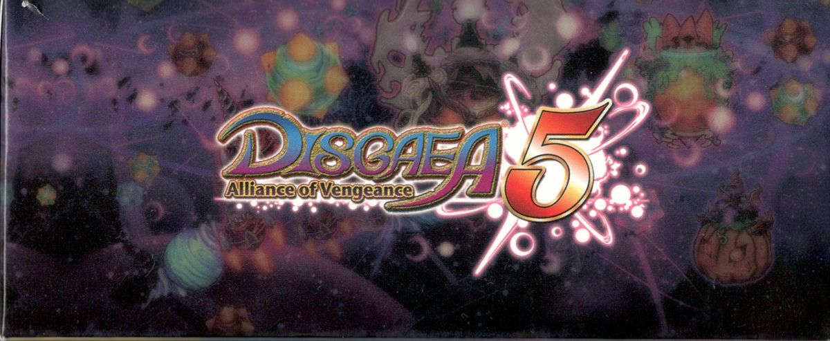 Spine/Sides for Disgaea 5: Alliance of Vengeance (Limited Edition) (PlayStation 4): Top