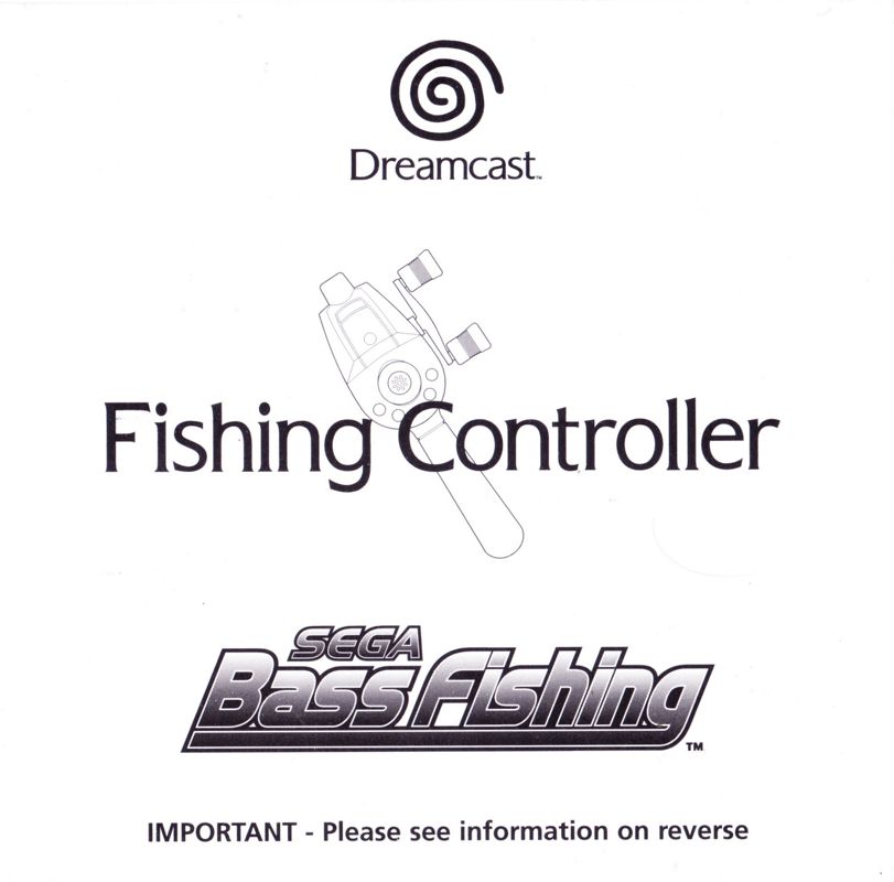 Extras for SEGA Bass Fishing (Dreamcast): Fishing Controller - Front