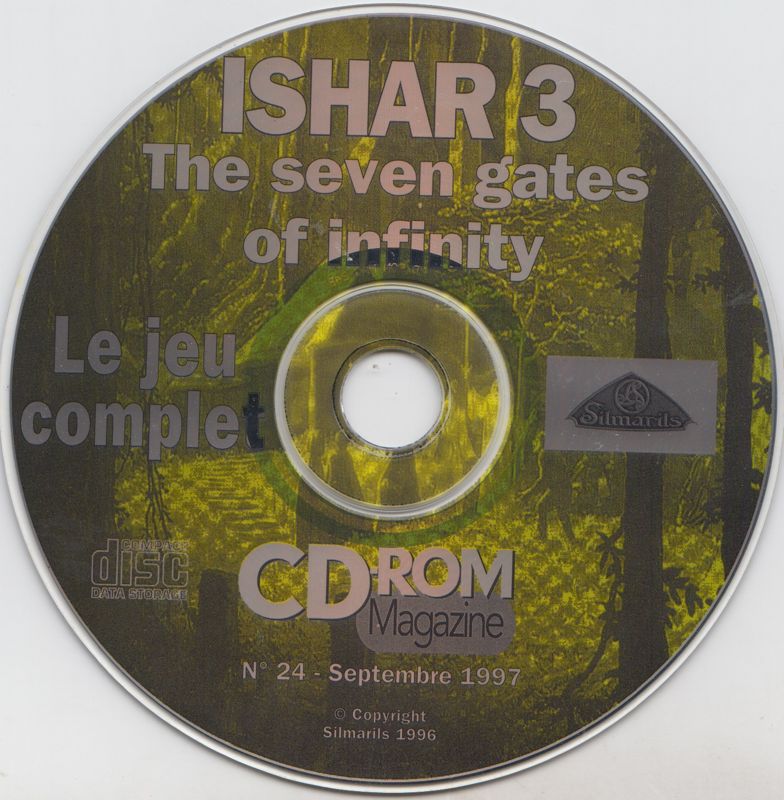 Media for Ishar 3: The Seven Gates of Infinity (DOS) (CD-ROM Magazine #24 covermount (09/1997))