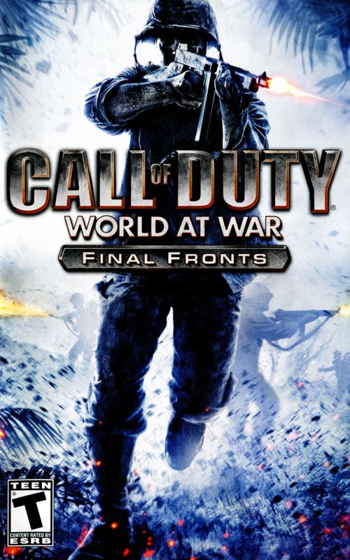 Manual for Call of Duty: World at War - Final Fronts (PlayStation 2) (Greatest Hits release): Front