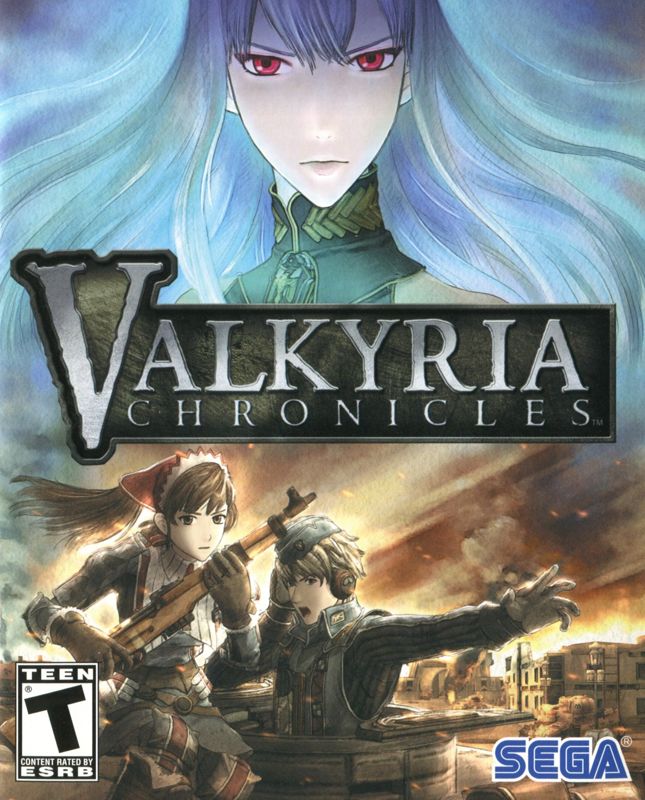 Manual for Valkyria Chronicles (PlayStation 3): Front