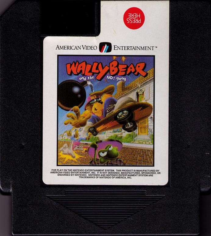 Media for Wally Bear and the NO! Gang (NES)