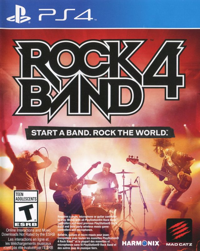 Other for Rock Band 4 (PlayStation 4): Keep Case - Front