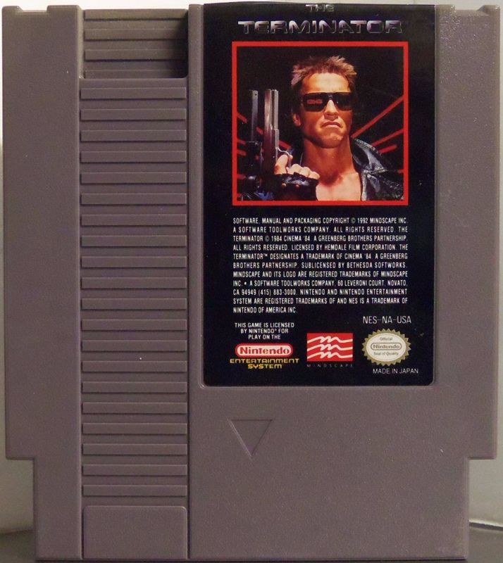 Media for The Terminator (NES)