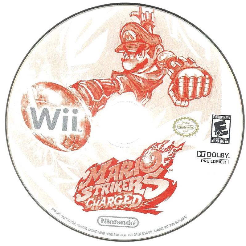 Mario Strikers Charged Cover Or Packaging Material Mobygames 2717