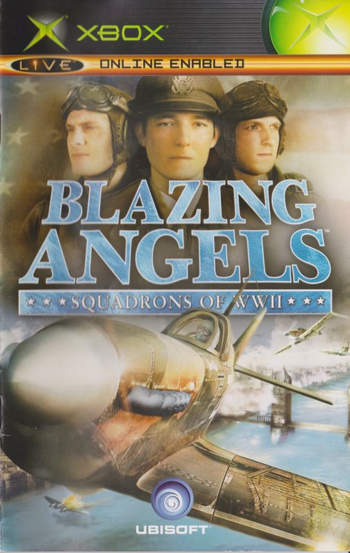 Manual for Blazing Angels: Squadrons of WWII (Xbox): Front