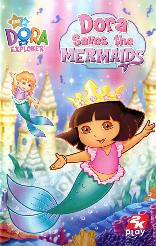 Dora The Explorer Dora Saves The Mermaids Cover Or Packaging Material MobyGames