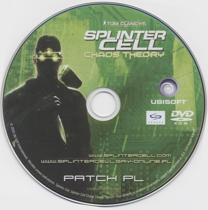 Media for Tom Clancy's Splinter Cell: Chaos Theory (Windows): Polish patch disc