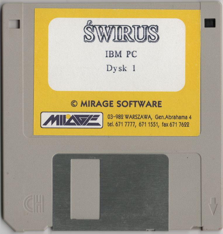 Media for Świrus (Windows) (3.5" Disk release): Disk 1/3