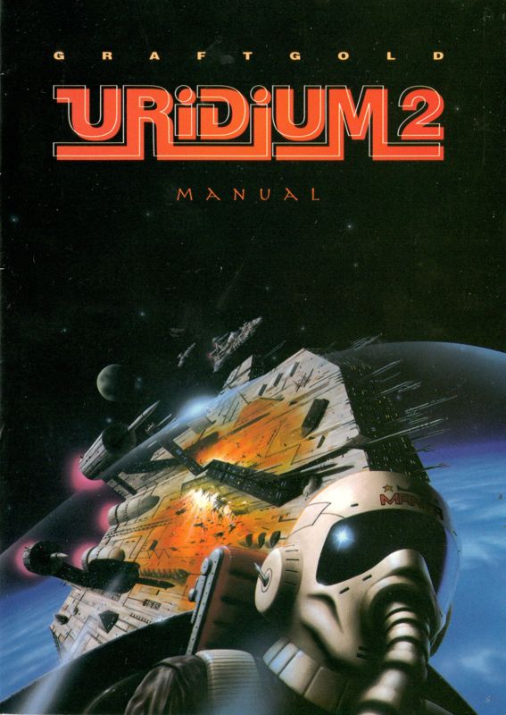 Manual for Uridium 2 (Amiga): Front