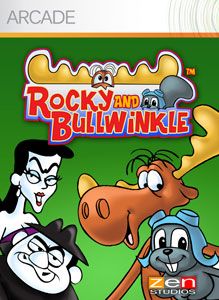 Front Cover for Rocky and Bullwinkle (Xbox 360) (XBLA release)