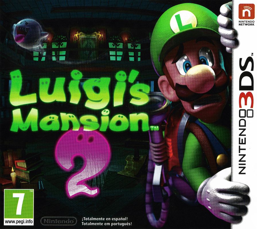 Front Cover for Luigi's Mansion: Dark Moon (Nintendo 3DS)
