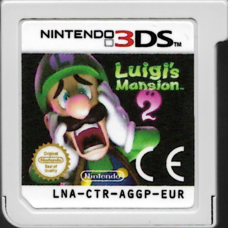 Luigi's Mansion: Dark Moon cover or packaging material - MobyGames