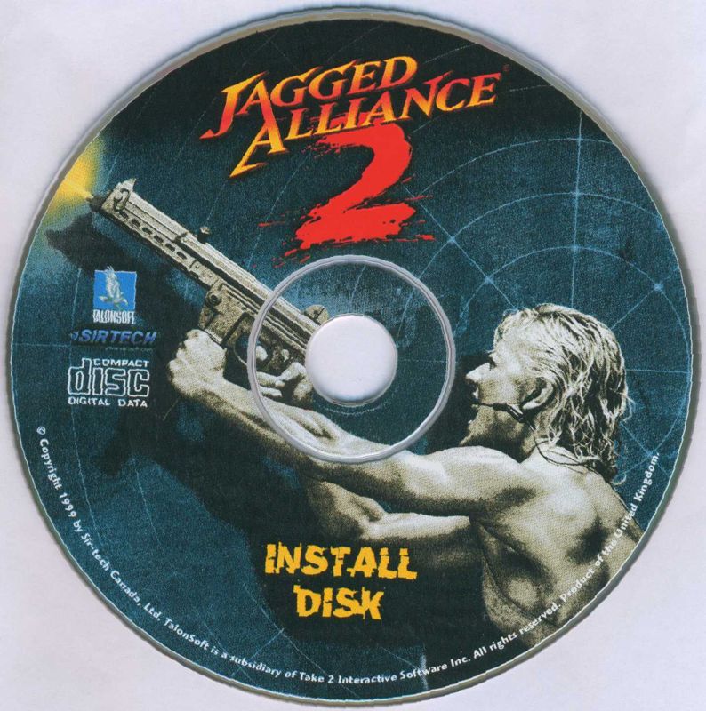 Media for Jagged Alliance 2 (Windows): Install Disc