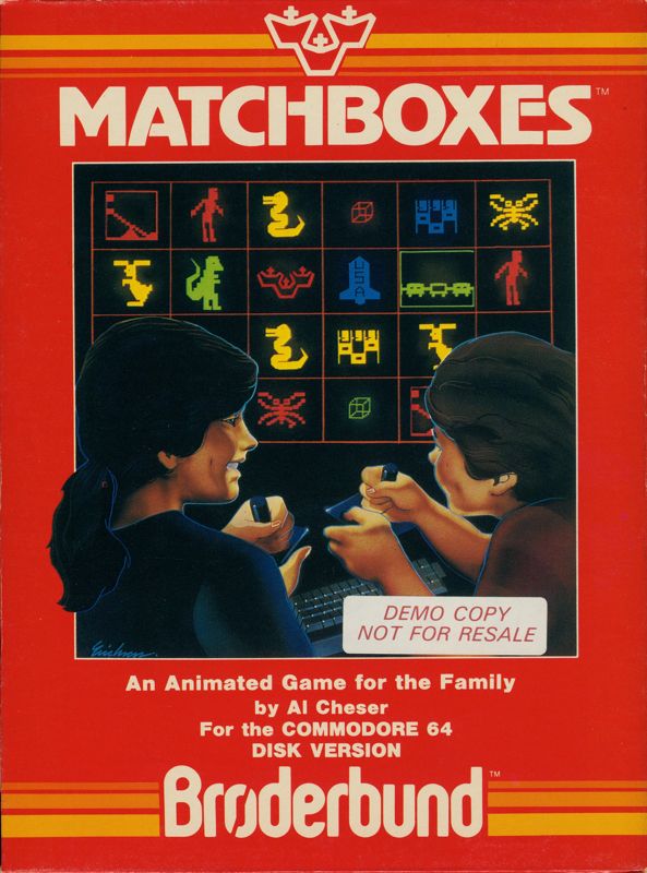 Front Cover for Matchboxes (Commodore 64)