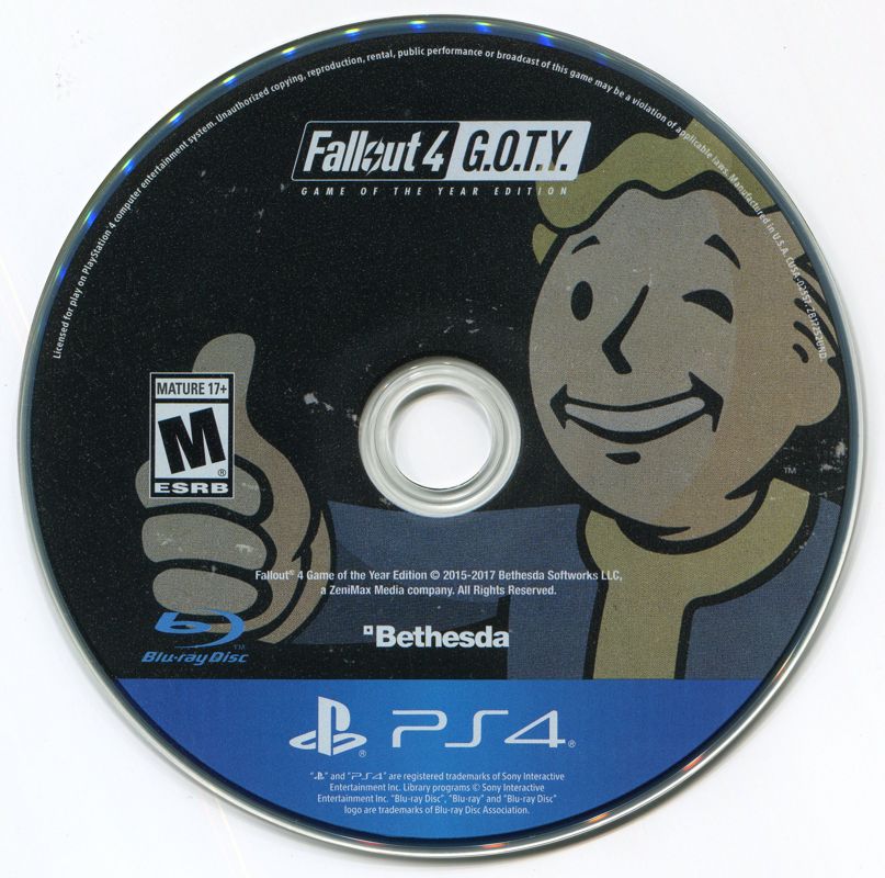 Media for Fallout 4: Game of the Year Edition (PlayStation 4)