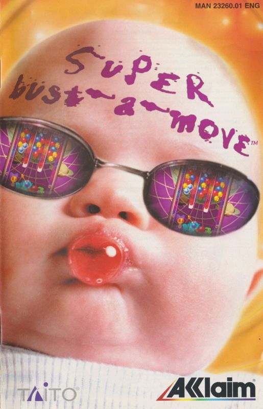 Manual for Super Bust-A-Move (PlayStation 2): Front