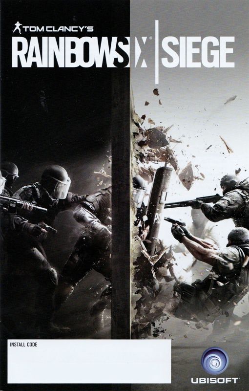Manual for Tom Clancy's Rainbow Six: Siege (Art of Siege Edition) (Windows): Front