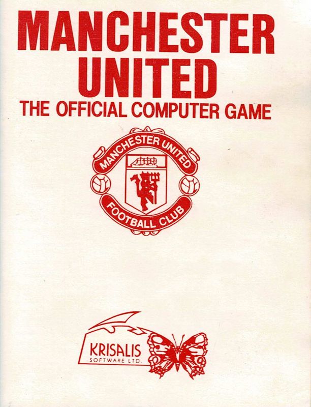 Manual for Manchester United (DOS): Front
