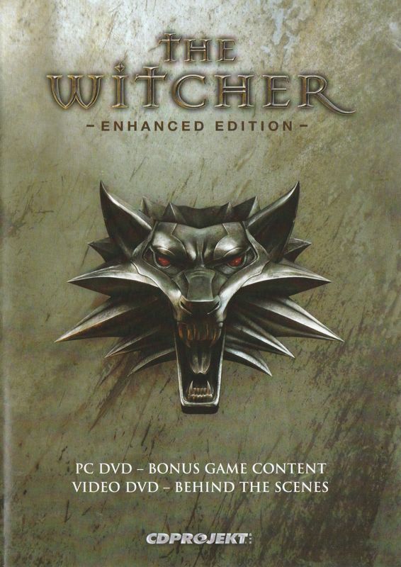 Extras for The Witcher: Enhanced Edition (Windows) (5 Disc Version): Bonus DVD Keep Case - Front