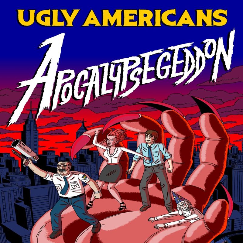 Front Cover for Ugly Americans: Apocalypsegeddon (PlayStation 3) (PSN (SEN) release)