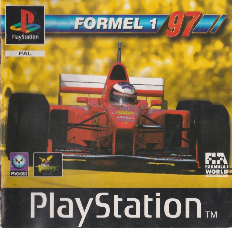 Manual for Formula 1: Championship Edition (PlayStation): Front