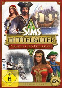 Front Cover for The Sims: Medieval - Pirates & Nobles (Macintosh) (Gamesload release)
