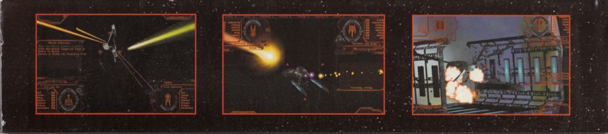 Spine/Sides for Star Trek: Klingon Academy (Windows): Top