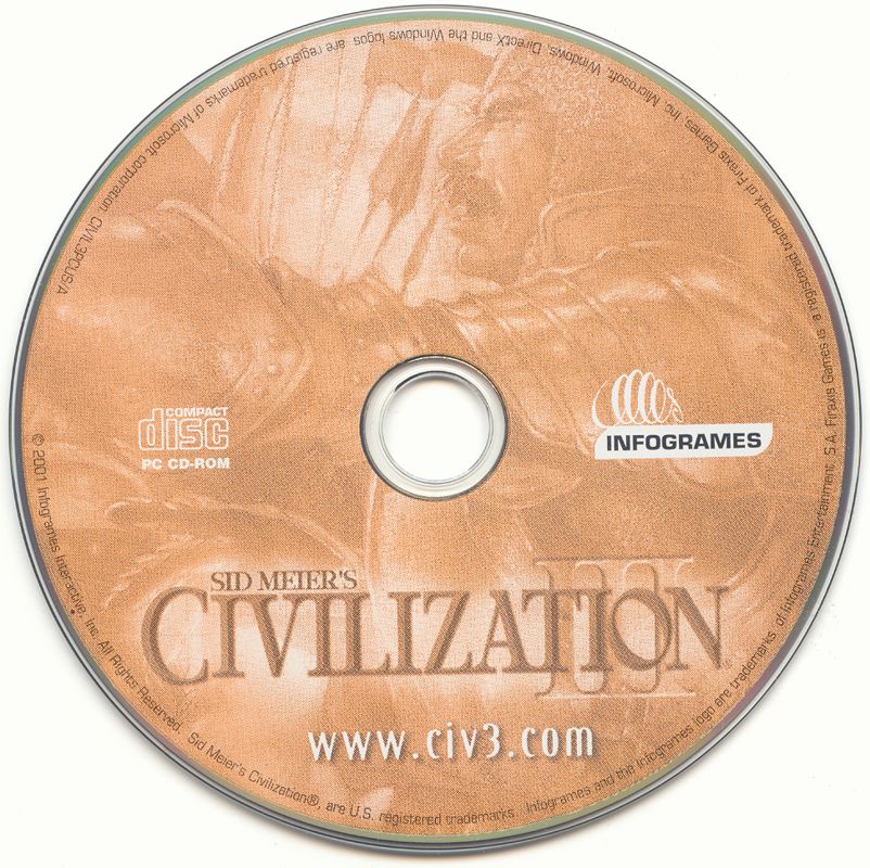 Media for Sid Meier's Civilization III (Windows)