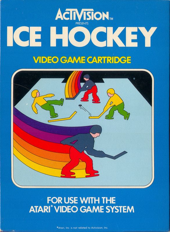 Front Cover for Ice Hockey (Atari 2600)
