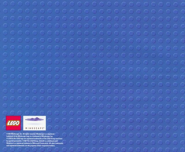 Other for LEGO Island (Windows): Jewel Case - Back