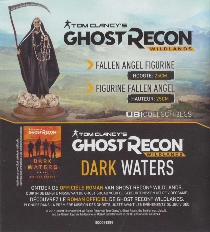 Manual for Tom Clancy's Ghost Recon: Wildlands (Xbox One): Back