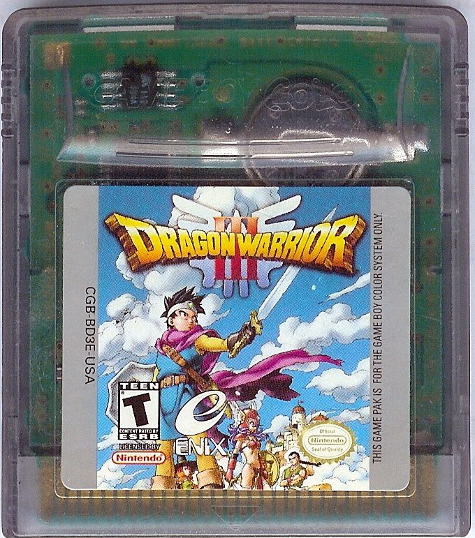 Media for Dragon Warrior III (Game Boy Color)